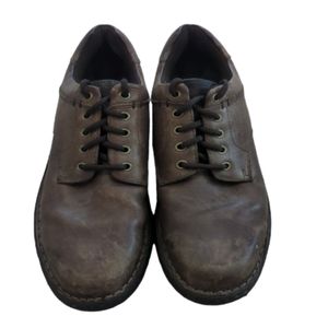 GBX Vintage Leather Shoes Laceup Senate Brown Size Men's 9M